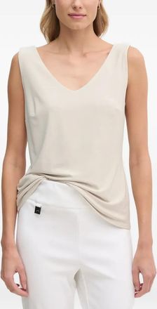 Joseph Ribkoff Canotta con scollo a V - Toni neutri