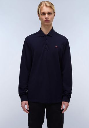 Napapijri Langarm-Poloshirt »EALIS LS 1« Mit Rundhalsausschnitt