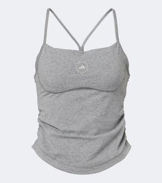 adidas by Stella McCartney Logo jersey tank top