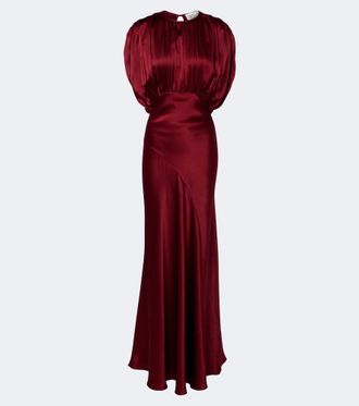 Tove Coco silk satin gown