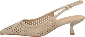 Stefano Lauran St 2749 Slingbacks - Dames - Pumps - Beige - 41 EU - Leer - Schoenen
