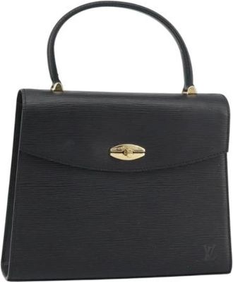 Louis Vuitton Pre-owned Handbags, female, Black, Size: ONE SIZE Pre-owned Leather Handbag