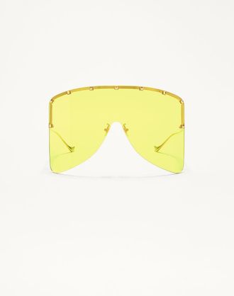 Valentino Metal Mask Eyewear unisex GOLD/YELLOW 99