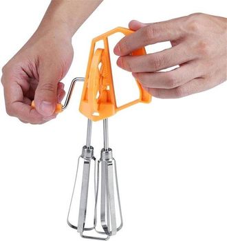 OEM Batidora De Mano De Acero Inoxidable: &iexcl;un Utensilio De Cocina Multifuncional Para Batir Huevos, Espumar Leche Y Mucho M&aacute;s