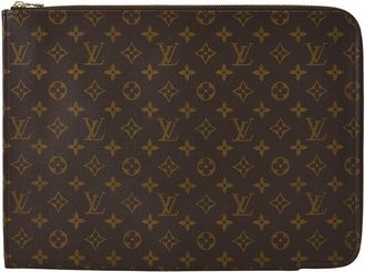 Louis Vuitton Brown Monogram Canvas Poche Documents Gm (Authentic Pre-Loved)