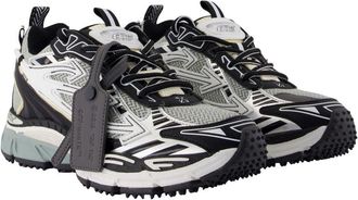 Off-white Womens Be Right Back Sneakers - Off White Leather Grey Black Synthetic Shoes