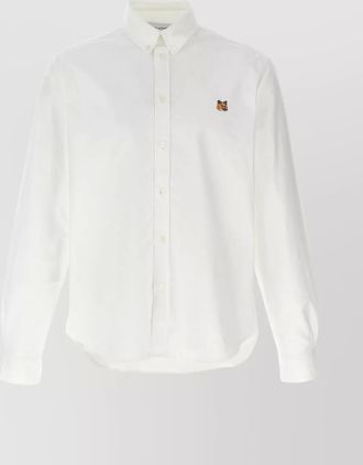 Maison Kitsun&eacute; cotton oxford classic shirt