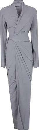 Rick Owens Wrap Gown Dress