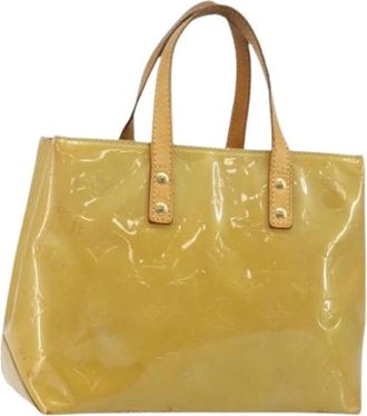 Louis Vuitton Pre-owned Vintage Tote Bag - Dames - Vintage Shopper - Geel - ONE Size - Leer - Vintage