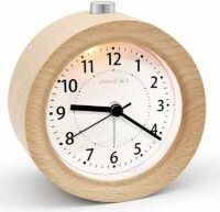 OEM Questa Sveglia &Egrave; Dotata Di Funzione Snooze E Presenta Una Sveglia Silenziosa In Legno Modello Clock Nano. &Egrave; Una Classica Sveglia Analogica Con Retroil