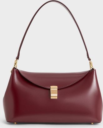 Charles & Keith Wisteria Metallic-Accent Shoulder Bag