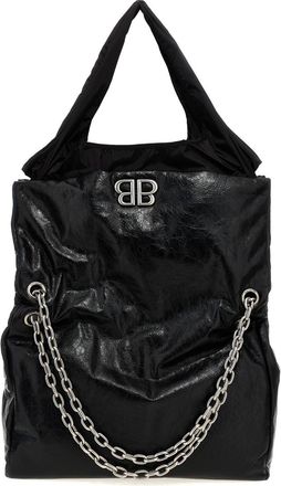 Balenciaga Black Monaco Tote Bag