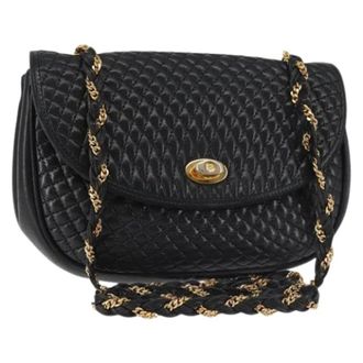 Bally Pre-owned - Dames - Pre-owned - Zwart - Maat: ONE Size Leer