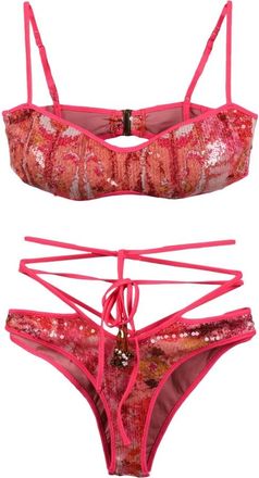 F**k Bikini - Dames - Bikinis - Roze - S - Polyester - Badmode