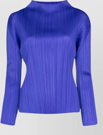 Pleats Please Issey Miyake pleated blouse
