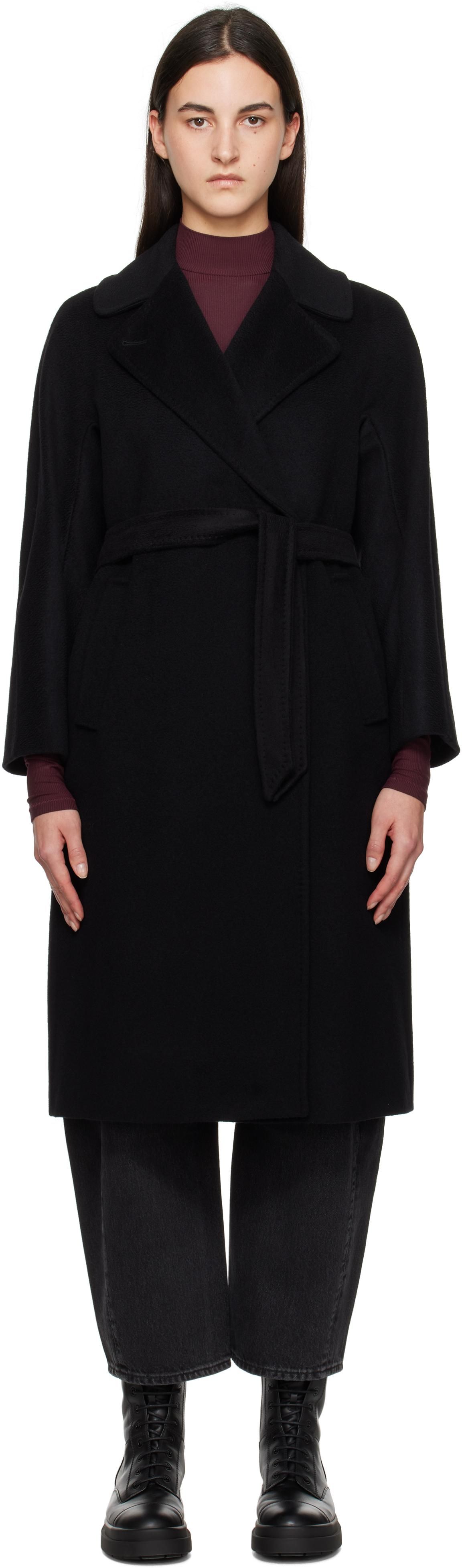 コート Jil Sander Black wool blend coat 22729204_52797896_1000.jpg