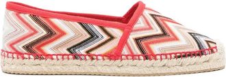 Missoni Espadrilles, female, Multicolor, Size: 6 US Red Clay Braided Raffia Sole Shoes