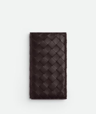 Bottega Veneta Long Wallet - Brown - Man - 100% Calfskin