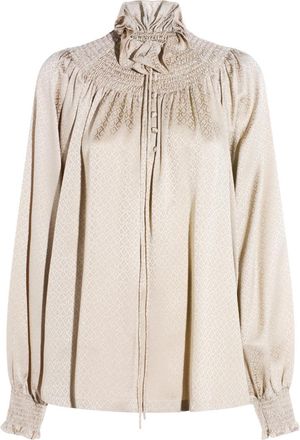 Burberry Shirts Taupe Beige Ip Patt