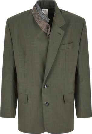 Magliano Dawn Rimini Blazer - Heren - Business blazers - Groen - L - Katoen - Kostuums