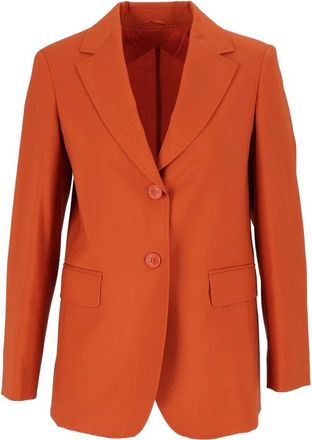 Max Mara Blazer Mstassenzi - Jackets - Mujer - Marr&oacute;n - XS