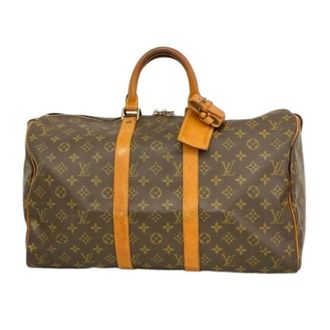 Louis Vuitton Pre-owned Weekend Bags, unisex, Brown, Size: ONE SIZE Pre-owned Keepall 45 Boston Bag