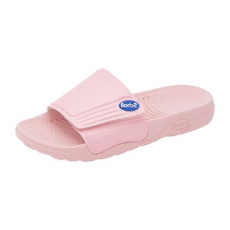 Scholl Nautilus Womens Slide Sandal, pink, 8 UK