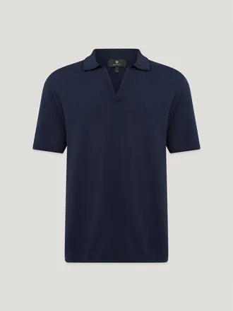 Belstaff Belstaff Polo De Punto Coast para hombre Algodón Tinta oscura 2XL