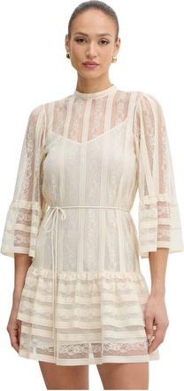 Twinset Donna, Abiti, Bianco, S, new