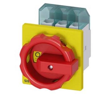 SIEMENS elektro Sentron 3ld2203-0tk53 Interruptor Rojo