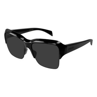 Gucci Gg2024S Sunglasses - female - Gucci - Sunglasses - Black - 57 MM - Accessories