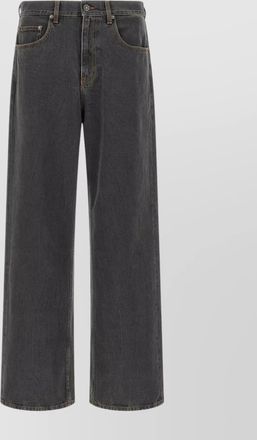 Golden Goose five-pocket jeans with belt loops and contrast stitching