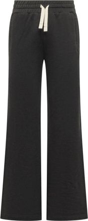 Palm Angels Curved Logo Trainingsbroeken - Dames - Sweatpants - Zwart - XS - Broeken