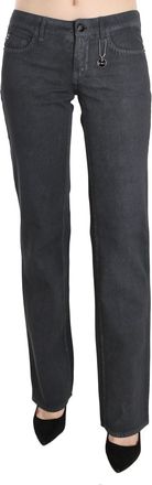 Costume National Low Waist Straight blue Pants Womens Jeans