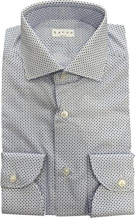 Xacus Heren Overhemden - Heren - Casual Overhemden - Blauw - 5XL - Katoen - Overhemden
