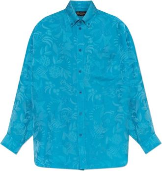 Balenciaga Mujer, Blusas y Camisas, Azul, Talla: S