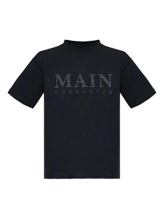 Balenciaga T-shirt con stampa - Nero