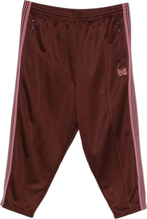 Needles Pantaloni sportivi con banda laterale - Rosso