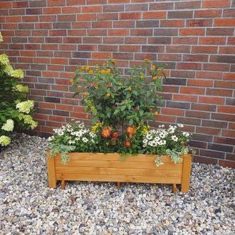 Promadino Pflanzkübel »Romantica« BxTxH: 120x38x34 cm