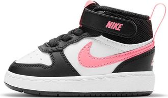 Nike (TD) Nike Court Borough Mid 2 White Sunset Pulse CD7784-005