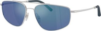 Oliver Peoples R-14 Zonnebril - unisex - Zonnebrillen - Grijs - 57 MM - Accessoires
