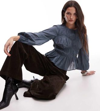 AllSaints Melani - Top blu