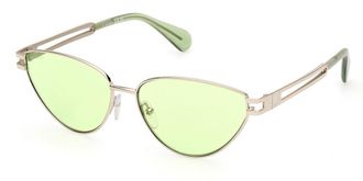Max & Co. MO0089 32N Womens Sunglasses Gold Size 56