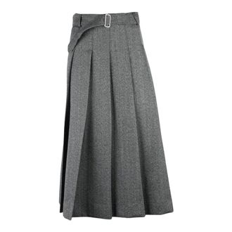 Officine G&eacute;n&eacute;rale Longuette Pleated Skirt