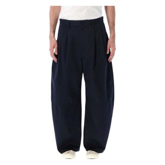 Comme Des Gar&ccedil;ons Wide Trousers, male, Blue, Size: S Chino Pant