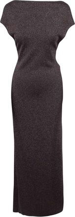 Max Mara Abito In Lurex Eschimo