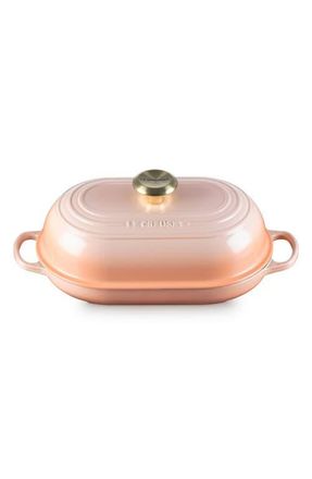 LE CREUSET Signature Cast Iron Bread Oven in Peche at Nordstrom