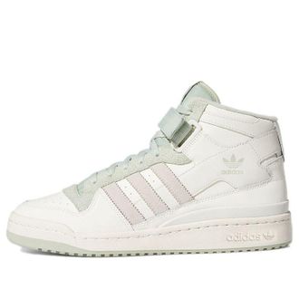 adidas Originals Forum Mid Shoes White Green H01944