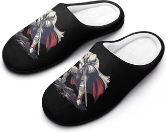 Generic Funny Medieval Knightes Mens Slippers Comfortable And Non-slip Cotton Slipper Shoe for House