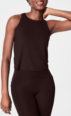 Spanx Butter Keyhole Tank in Truffle Brown at Nordstrom Rack, Size Medium
